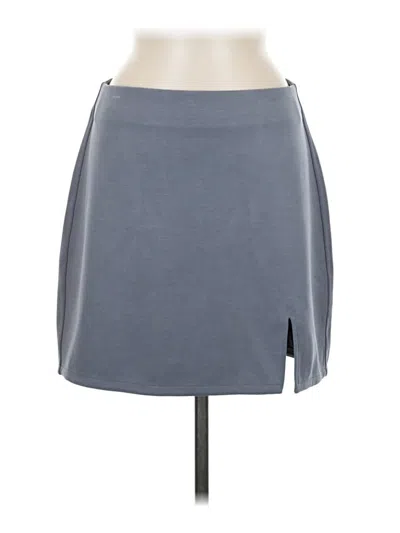 Pre-owned Lululemon Athletica Active Skirt In Gray
