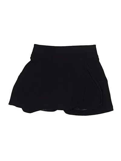 Pre-owned Lululemon Athletica Active Skort In Black