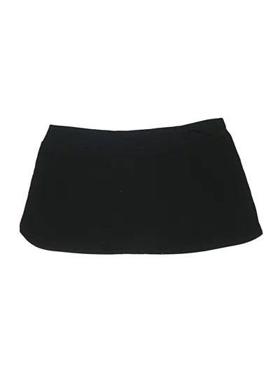 Pre-owned Lululemon Athletica Active Skort In Black