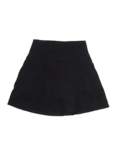 Pre-owned Lululemon Athletica Active Skort In Black