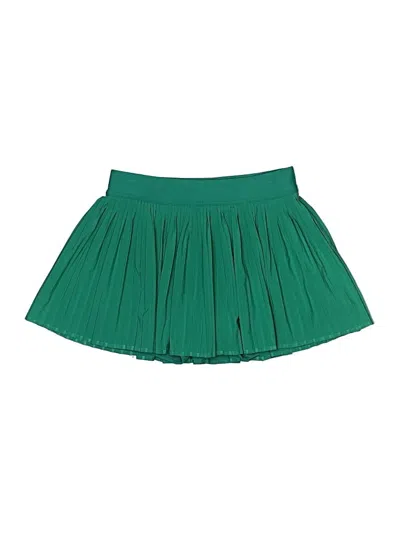 Pre-owned Lululemon Athletica Active Skort In Green