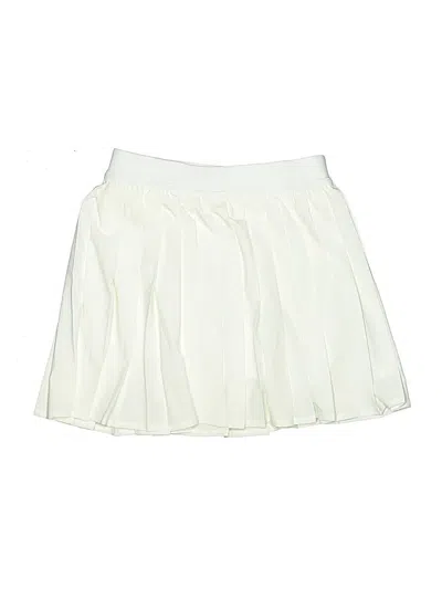 Pre-owned Lululemon Athletica Active Skort In Ivory