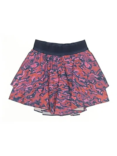 Pre-owned Lululemon Athletica Active Skort In Pink