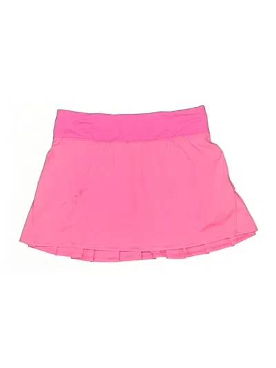 Pre-owned Lululemon Athletica Active Skort In Pink