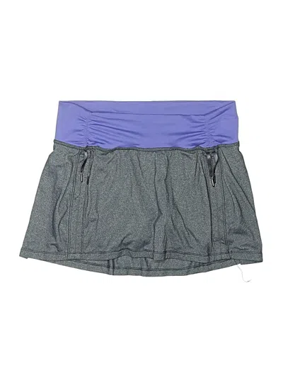 Pre-owned Lululemon Athletica Active Skort In Purple