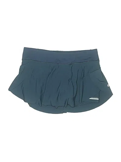Pre-owned Lululemon Athletica Active Skort In Teal