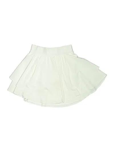 Pre-owned Lululemon Athletica Active Skort In White