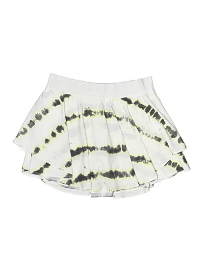 Pre-owned Lululemon Athletica Active Skort In White