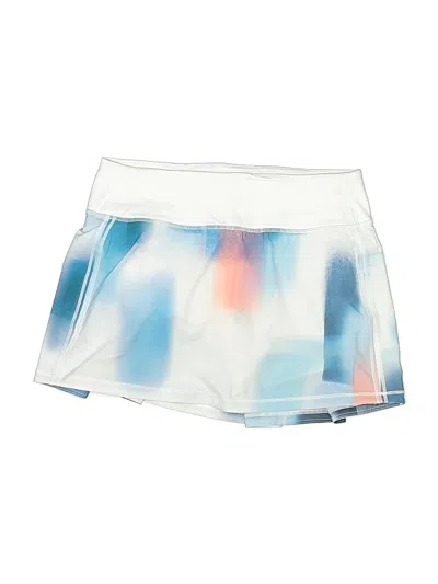 Pre-owned Lululemon Athletica Active Skort In White