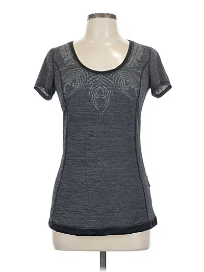 Pre-owned Lululemon Athletica Active T-shirt In Black