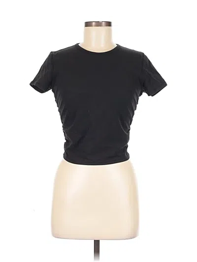 Pre-owned Lululemon Athletica Active T-shirt In Black