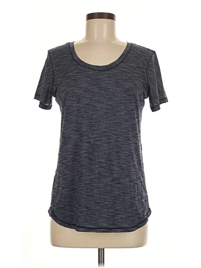 Pre-owned Lululemon Athletica Active T-shirt In Blue