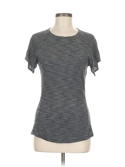 Pre-owned Lululemon Athletica Active T-shirt In Gray