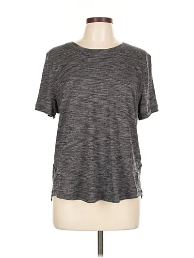 Pre-owned Lululemon Athletica Active T-shirt In Gray
