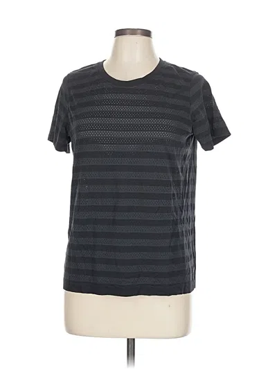 Pre-owned Lululemon Athletica Active T-shirt In Gray