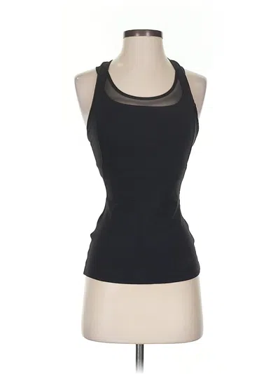 Pre-owned Lululemon Athletica Active Tank Top In Black