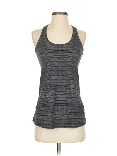 Pre-owned Lululemon Athletica Active Tank Top In Black