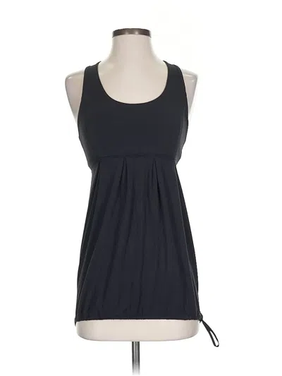 Pre-owned Lululemon Athletica Active Tank Top In Black