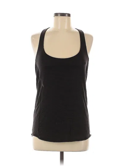 Pre-owned Lululemon Athletica Active Tank Top In Black