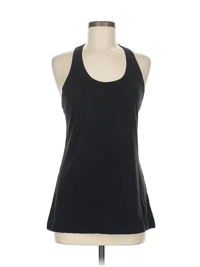 Pre-owned Lululemon Athletica Active Tank Top In Black