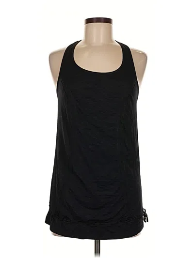Pre-owned Lululemon Athletica Active Tank Top In Black