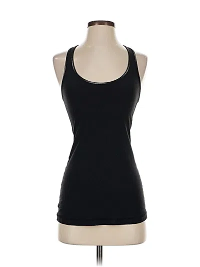 Pre-owned Lululemon Athletica Active Tank Top In Black