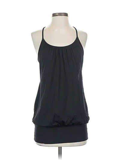 Pre-owned Lululemon Athletica Active Tank Top In Black
