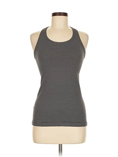 Pre-owned Lululemon Athletica Active Tank Top In Black