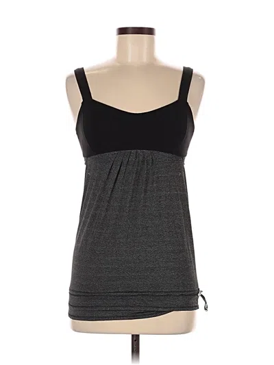 Pre-owned Lululemon Athletica Active Tank Top In Black