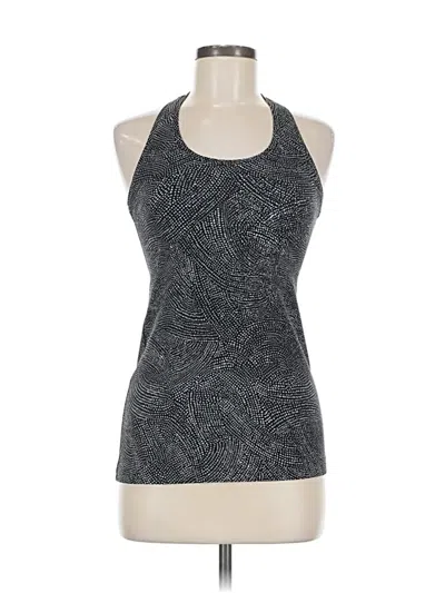 Pre-owned Lululemon Athletica Active Tank Top In Black
