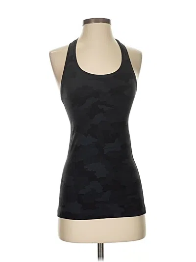 Pre-owned Lululemon Athletica Active Tank Top In Black