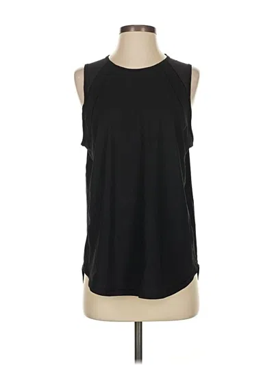 Pre-owned Lululemon Athletica Active Tank Top In Black