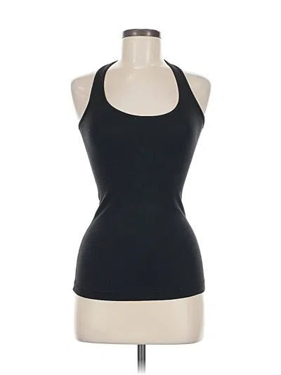 Pre-owned Lululemon Athletica Active Tank Top In Black