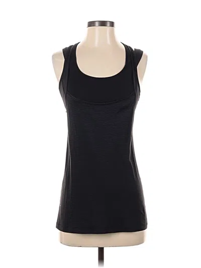 Pre-owned Lululemon Athletica Active Tank Top In Black