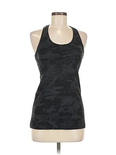 Pre-owned Lululemon Athletica Active Tank Top In Black