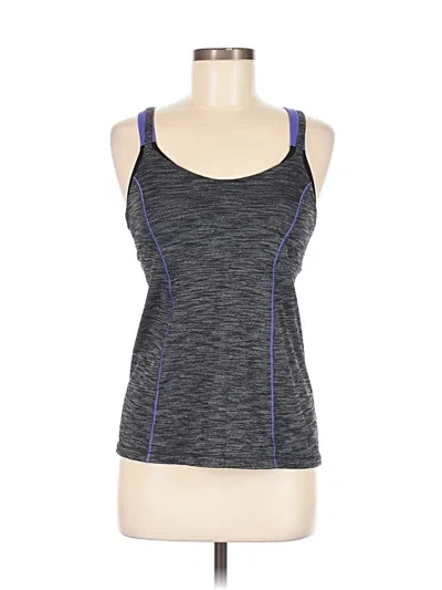 Pre-owned Lululemon Athletica Active Tank Top In Black