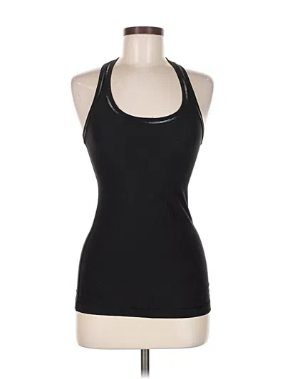 Pre-owned Lululemon Athletica Active Tank Top In Black