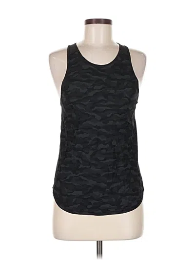 Pre-owned Lululemon Athletica Active Tank Top In Black