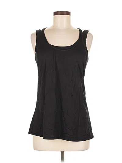 Pre-owned Lululemon Athletica Active Tank Top In Black