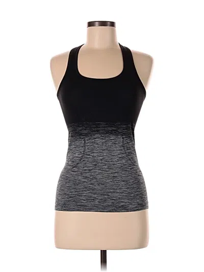 Pre-owned Lululemon Athletica Active Tank Top In Black