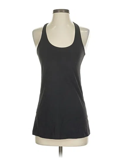 Pre-owned Lululemon Athletica Active Tank Top In Black