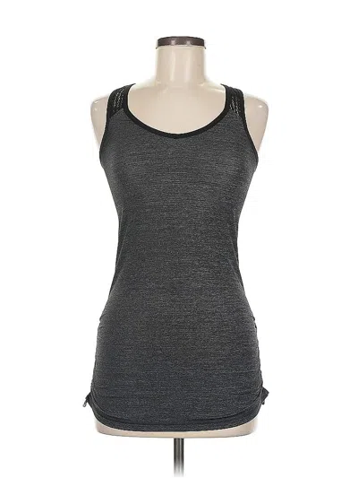 Pre-owned Lululemon Athletica Active Tank Top In Black