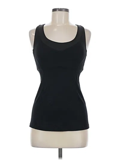 Pre-owned Lululemon Athletica Active Tank Top In Black