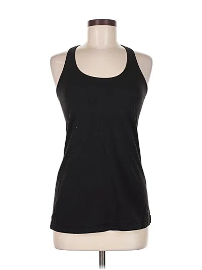 Pre-owned Lululemon Athletica Active Tank Top In Black