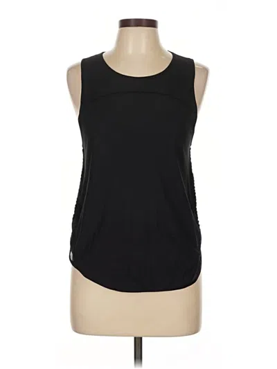 Pre-owned Lululemon Athletica Active Tank Top In Black