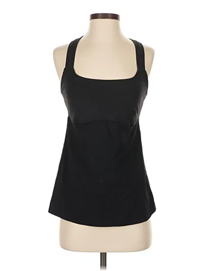Pre-owned Lululemon Athletica Active Tank Top In Black