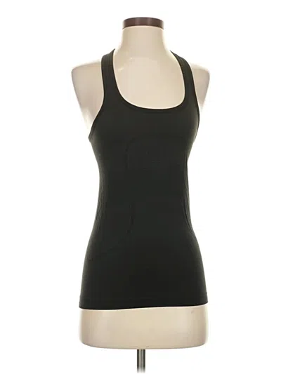 Pre-owned Lululemon Athletica Active Tank Top In Black