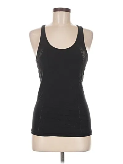 Pre-owned Lululemon Athletica Active Tank Top In Black