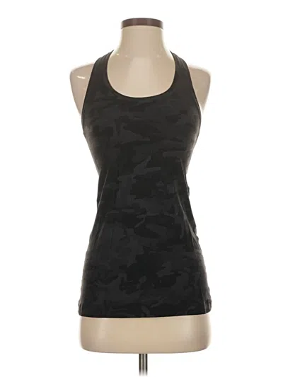 Pre-owned Lululemon Athletica Active Tank Top In Black