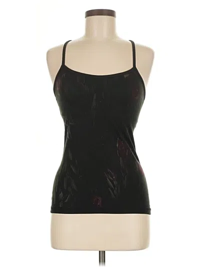 Pre-owned Lululemon Athletica Active Tank Top In Black